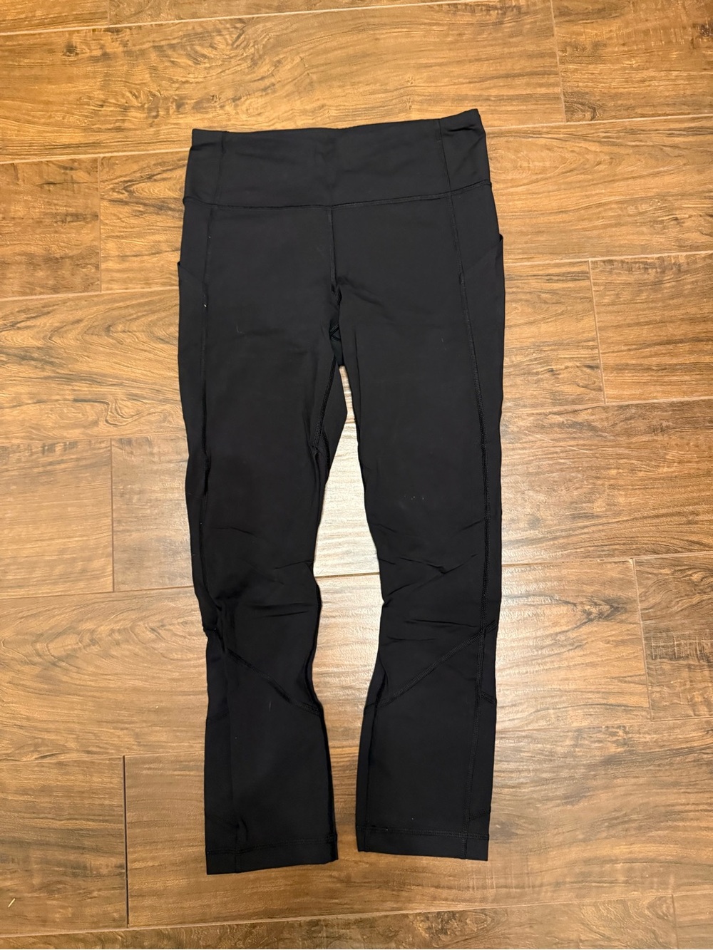Black High-Waist Athletic Leggings